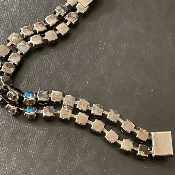 Vintage pink crystal bracelet - Picture 7 of 7